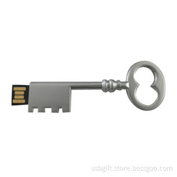 8GB USB Drive, Metal Key Shape